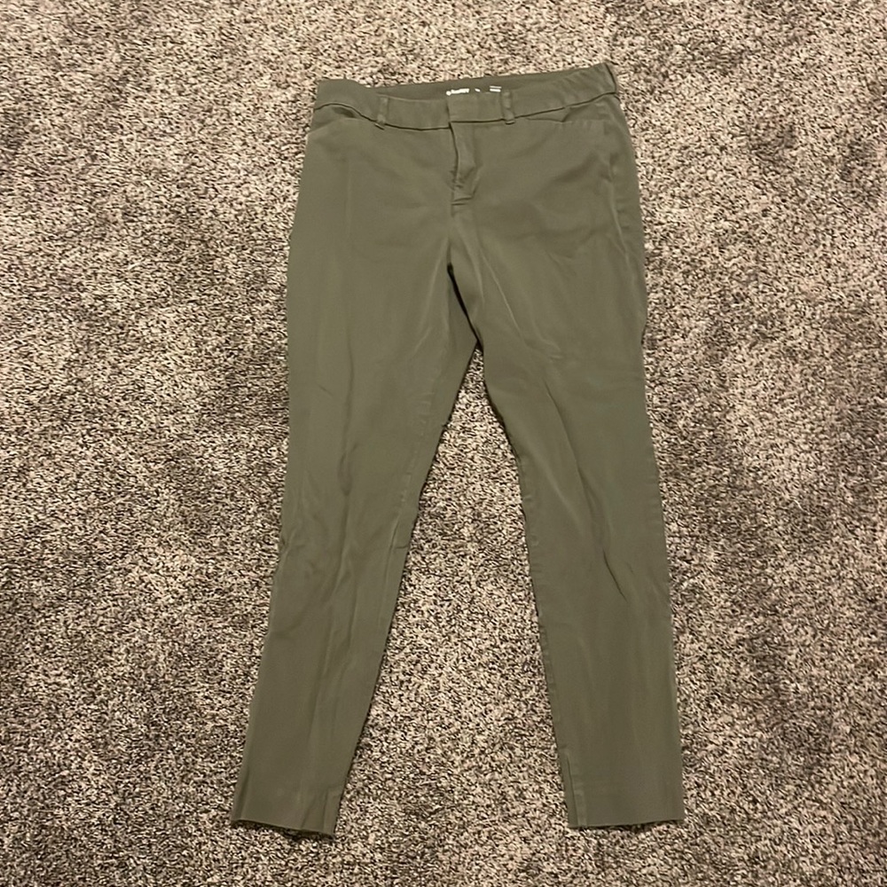Old Navy Green Pixie Dress Pants